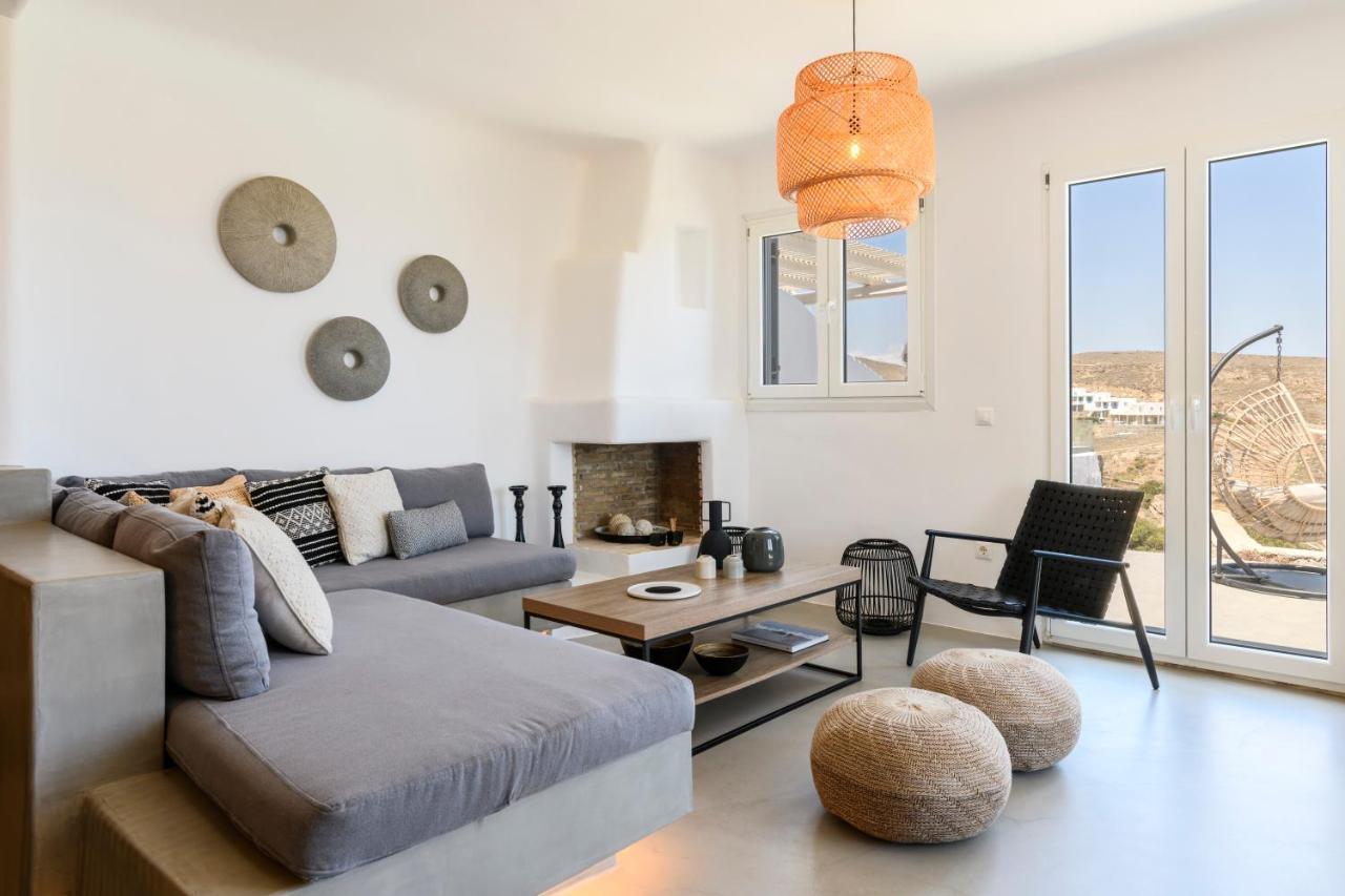 Mykonos Residence Villas & Suites Merchia Beach ภายนอก รูปภาพ