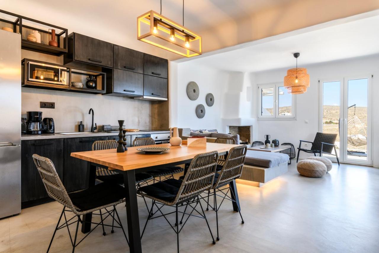 Mykonos Residence Villas & Suites Merchia Beach ภายนอก รูปภาพ