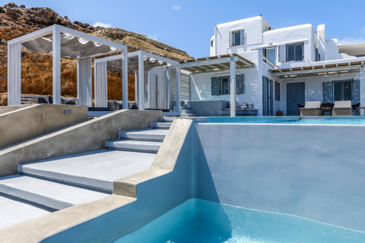 Mykonos Residence Villas & Suites Merchia Beach ภายนอก รูปภาพ